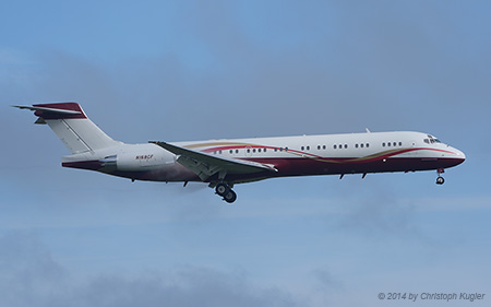 McDonnell Douglas MD-87 | N168CF | untitled | Z&UUML;RICH (LSZH/ZRH) 18.10.2014