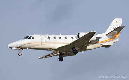 Cessna 560XLS+ Citation Excel | D-CEHM | untitled (Stuttgarter Flugdienst) | Z&UUML;RICH (LSZH/ZRH) 20.12.2014