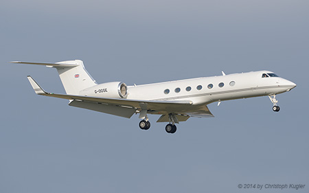 Gulfstream G550 | G-OGSE | untitled (TAG Aviation UK) | Z&UUML;RICH (LSZH/ZRH) 24.12.2014