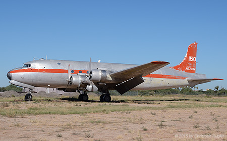 Douglas C-54Q | N67034 | untitled (Maricopa Aircraft Services) | MARANA NORTHWEST REGIONAL (KAVQ/AVW) 23.09.2015