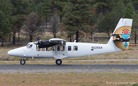 De Havilland Canada DHC-6-300 | N228SA | Grand Canyon Airlines | GRAND CANYON (KCGN/CGN) 21.09.2015
