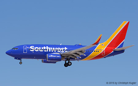 Boeing 737-7H4 | N913WN | Southwest Airlines | LAS VEGAS MCCARRAN (KLAS/LAS) 17.09.2015