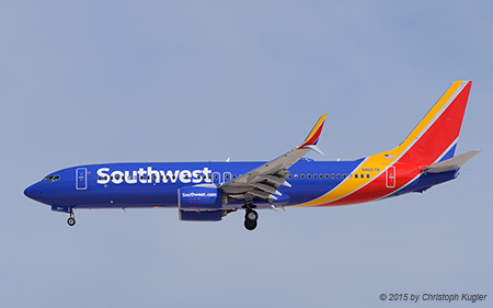 Boeing 737-8H4 | N8657B | Southwest Airlines | LAS VEGAS MCCARRAN (KLAS/LAS) 30.09.2015
