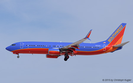 Boeing 737-8H4 | N500WR | Southwest Airlines | LAS VEGAS MCCARRAN (KLAS/LAS) 30.09.2015
