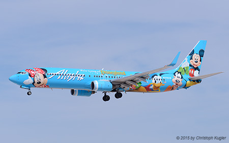 Boeing 737-990 | N318AS | Alaska Airlines | LAS VEGAS MCCARRAN (KLAS/LAS) 30.09.2015