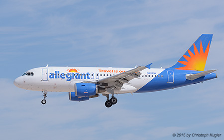 Airbus A319-111 | N302NV | Allegiant Air | LAS VEGAS MCCARRAN (KLAS/LAS) 01.10.2015