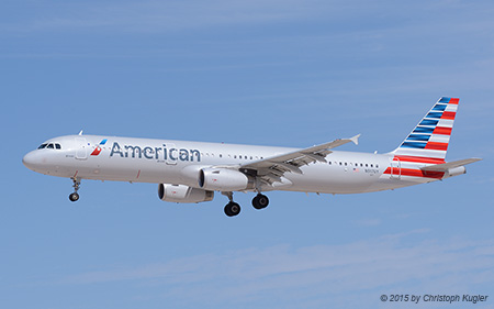 Airbus A321-231 | N917UY | American Airlines | LAS VEGAS MCCARRAN (KLAS/LAS) 01.10.2015