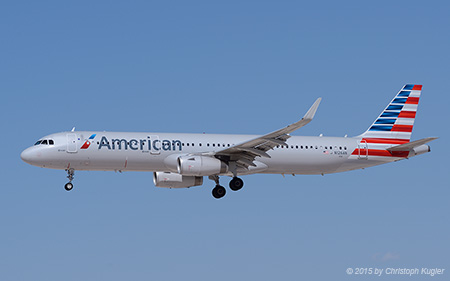 Airbus A321-231 | N126AN | American Airlines | LAS VEGAS MCCARRAN (KLAS/LAS) 01.10.2015