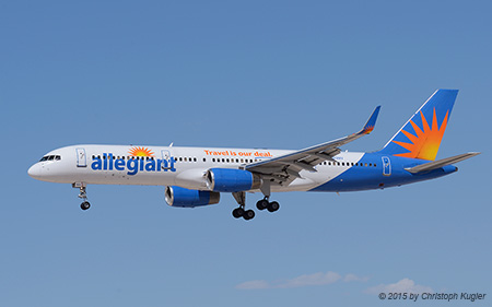 Boeing 757-204 | N903NV | Allegiant Air | LAS VEGAS MCCARRAN (KLAS/LAS) 01.10.2015