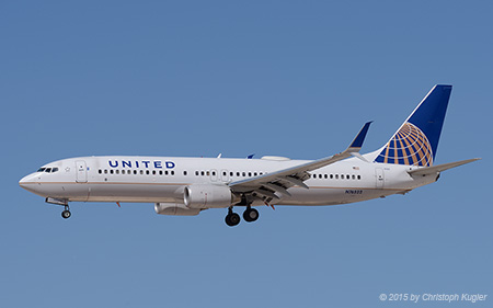 Boeing 737-824 | N76522 | United Airlines | LAS VEGAS MCCARRAN (KLAS/LAS) 01.10.2015