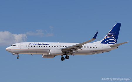 Boeing 737-8V3 | HP-1834CMP | Copa Airlines | LAS VEGAS MCCARRAN (KLAS/LAS) 01.10.2015