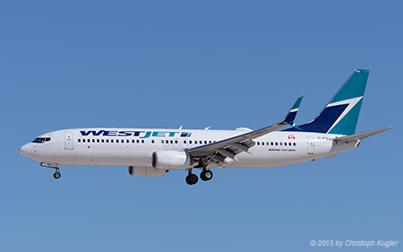 Boeing 737-8CT | C-FWIJ | WestJet | LAS VEGAS MCCARRAN (KLAS/LAS) 02.10.2015