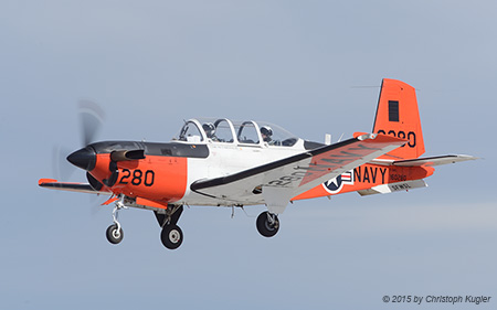 Beech T-34C Turbo Mentor | 160280 | US Navy | NAS FALLON (KNFL/NFL) 28.09.2015