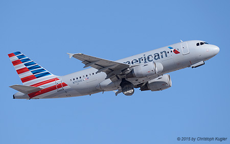 Airbus A319-112 | N755US | American Airlines | PHOENIX SKY HARBOUR INTL (KPHX/PHX) 24.09.2015