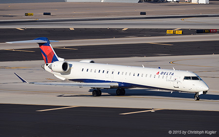 Bombardier CRJ 900LR | N170PQ | Delta Connection | PHOENIX SKY HARBOUR INTL (KPHX/PHX) 24.09.2015