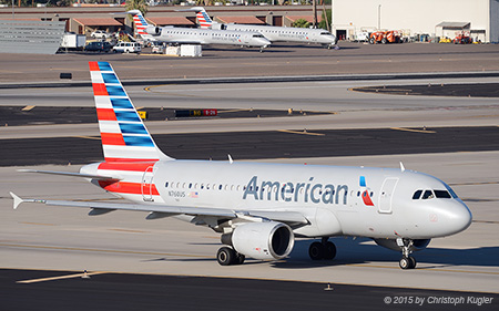 Airbus A319-112 | N760US | American Airlines | PHOENIX SKY HARBOUR INTL (KPHX/PHX) 24.09.2015