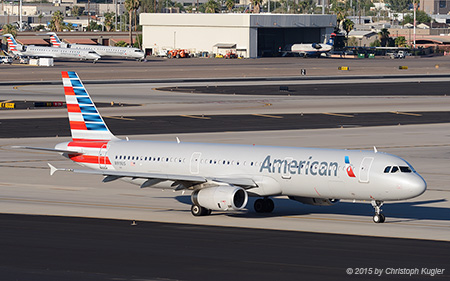 Airbus A321-211 | N919US | American Airlines | PHOENIX SKY HARBOUR INTL (KPHX/PHX) 24.09.2015