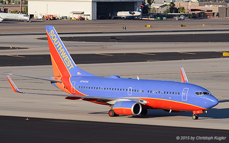 Boeing 737-8H4 | N794SW | Southwest Airlines | PHOENIX SKY HARBOUR INTL (KPHX/PHX) 24.09.2015