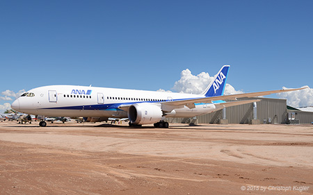 Boeing 787-8 | N787EX | ANA - All Nippon Airways | PIMA AIR & SPACE MUSEUM, TUCSON 23.09.2015