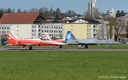 Northrop F-5E Tiger II | J-3038 | Swiss Air Force | EMMEN (LSME/---) 13.04.2015