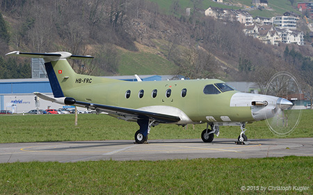 Pilatus PC-12/47E | HB-FRC | Pilatus Flugzeugwerke | BUOCHS (LSZC/BXO) 20.03.2015