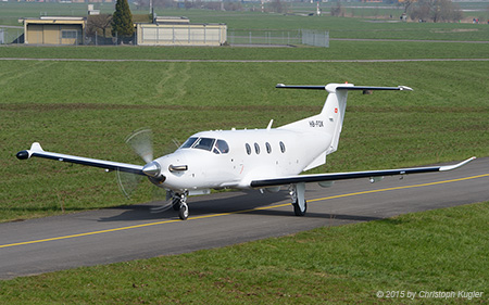 Pilatus PC-12/47E | HB-FQX | Pilatus Flugzeugwerke | BUOCHS (LSZC/BXO) 20.03.2015