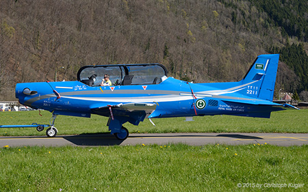 Pilatus PC-21 | 2211 | Royal Saudi Air Force | BUOCHS (LSZC/BXO) 13.04.2015