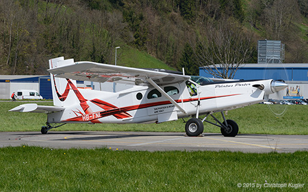 Pilatus PC-6/B2-H4 | HB-FNI | private | BUOCHS (LSZC/BXO) 13.04.2015