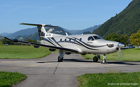 Pilatus PC-12/47E | HB-FSN | untitled | BUOCHS (LSZC/BXO) 26.08.2015