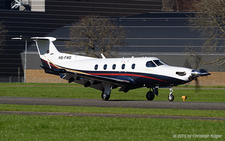 Pilatus PC-12/47E | HB-FWD | untitled | BUOCHS (LSZC/BXO) 19.11.2015