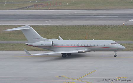 Bombardier BD.700 Global 5000 | 9H-VTC | untitled (VistaJet) | Z&UUML;RICH (LSZH/ZRH) 24.01.2015