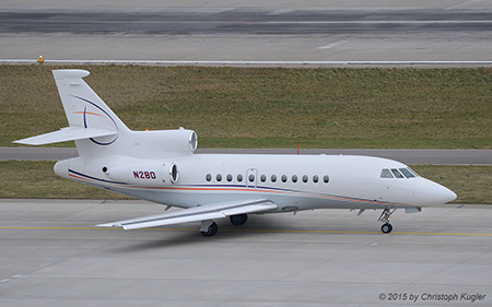 Dassault Falcon 900EX | N2BD | untitled | Z&UUML;RICH (LSZH/ZRH) 24.01.2015