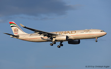 Airbus A330-343E | A6-AFB | Etihad Airways | Z&UUML;RICH (LSZH/ZRH) 29.05.2015