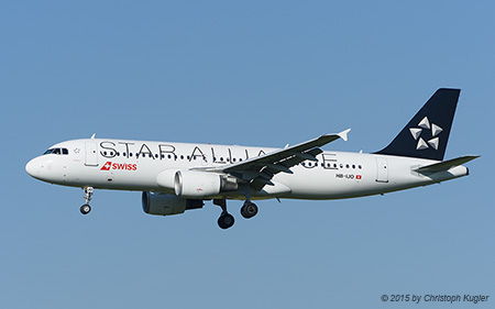 Airbus A320-214 | HB-IJO | Swiss International Air Lines | Z&UUML;RICH (LSZH/ZRH) 05.06.2015