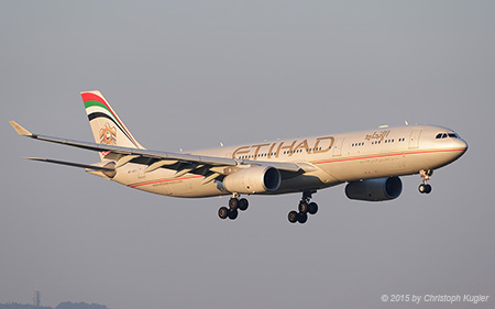 Airbus A330-343E | A6-AFC | Etihad Airways | Z&UUML;RICH (LSZH/ZRH) 02.07.2015