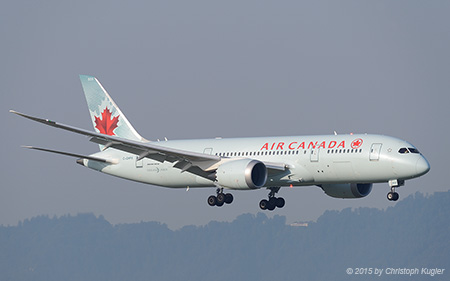 Boeing 787-8 | C-GHPX | Air Canada | Z&UUML;RICH (LSZH/ZRH) 04.07.2015