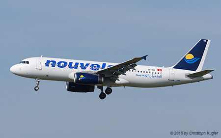 Airbus A320-232 | TS-INS | Nouvelair Tunesie | Z&UUML;RICH (LSZH/ZRH) 04.07.2015