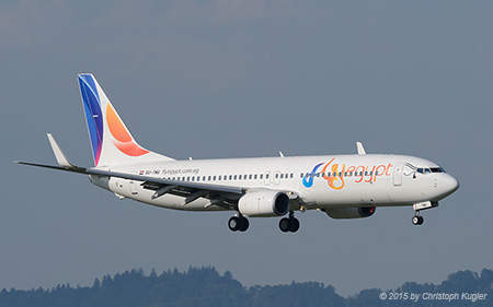 Boeing 737-86J | SU-TMG | FlyEgypt | Z&UUML;RICH (LSZH/ZRH) 11.07.2015