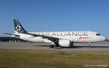 Airbus A320-214 | HB-IJM | Swiss International Air Lines | Z&UUML;RICH (LSZH/ZRH) 15.07.2015