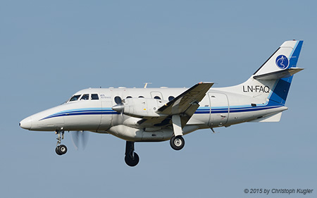 BAe Jetstream 32 | LN-FAQ | AIS Airways | Z&UUML;RICH (LSZH/ZRH) 16.07.2015