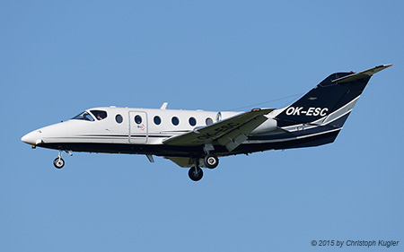 Raytheon 400XT Beechjet | OK-ESC | private | Z&UUML;RICH (LSZH/ZRH) 29.08.2015