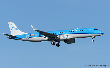 Embraer ERJ-190STD | PH-EXD | KLM Cityhopper | Z&UUML;RICH (LSZH/ZRH) 08.11.2015