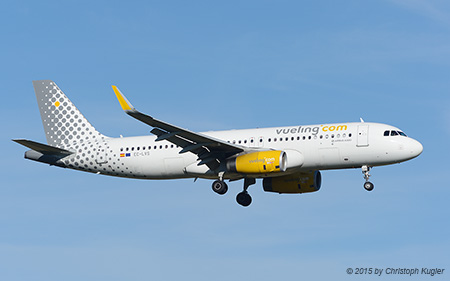Airbus A320-232 | EC-LVS | Vueling Airlines | Z&UUML;RICH (LSZH/ZRH) 08.11.2015