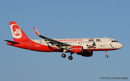 Airbus A320-214 | D-ABNM | Air Berlin  |  Flying Home for Christmas 2015 | Z&UUML;RICH (LSZH/ZRH) 06.12.2015