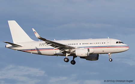 Airbus A319-115CJ | P4-MGU | untitled | Z&UUML;RICH (LSZH/ZRH) 12.12.2015