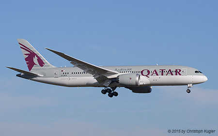 Boeing 787-8 | A7-BCX | Qatar Airways | Z&UUML;RICH (LSZH/ZRH) 13.12.2015