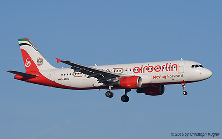 Airbus A320-214 | D-ABDU | Air Berlin  |  Etihad Airberlin Hybrid scheme | Z&UUML;RICH (LSZH/ZRH) 20.12.2015