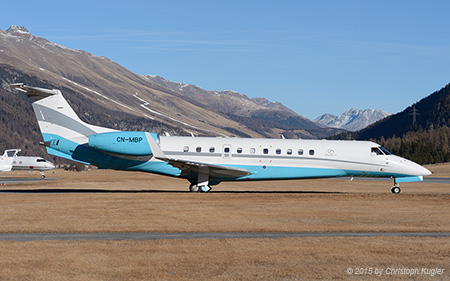 Embraer EMB-135BJ Legacy 600 | CN-MBP | untitled (Dalia Air) | SAMEDAN (LSZS/SMV) 26.12.2015