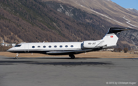 Gulfstream G650 | HB-JUF | untitled (Swiss Jet) | SAMEDAN (LSZS/SMV) 26.12.2015