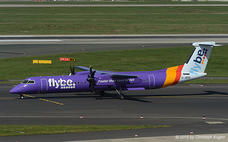 De Havilland Canada DHC-8-402 | G-JEDV | Flybe | D&UUML;SSELDORF (EDDL/DUS) 09.04.2016